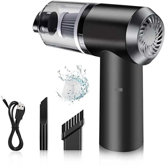 BD Wireless Portable Air Duster & Vacuum Cleaner - Rechargeable Compressed Air Blower for Electronics & Keyboards